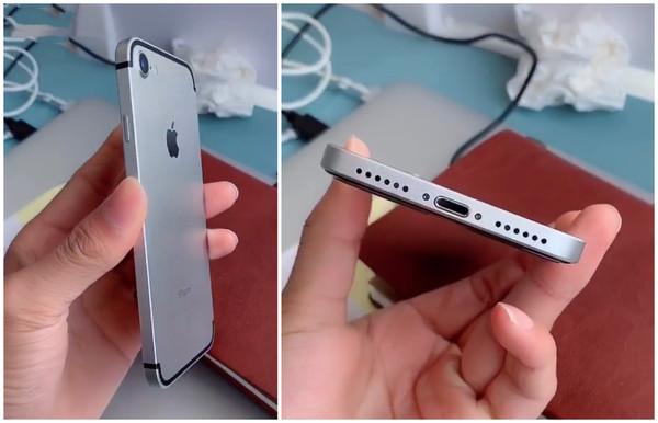 iPhone 7遭网友手工爆改 设计正好撞脸iPhone SE 2？
