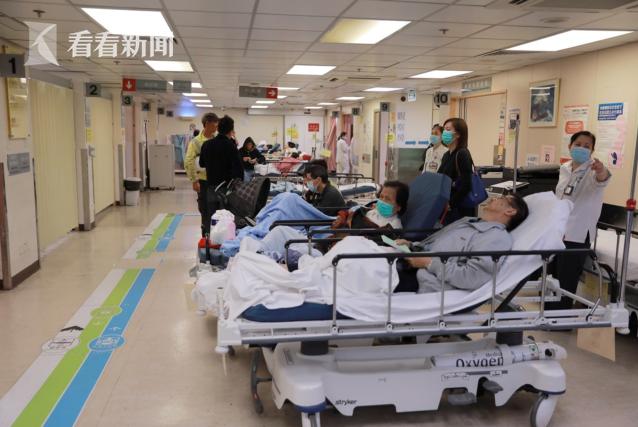 香港公立医院内科病床占用率饱和 急诊最多需等8小时