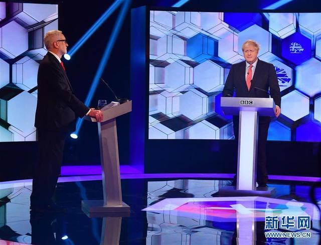 英国保守党与工党领导人进行大选前电视辩论