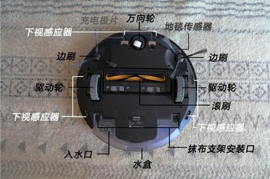 科沃斯地宝N5主机背面