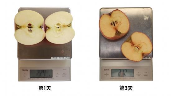 苹果称重对比