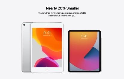 跟现有iPad mini对比