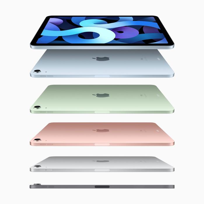 ▲ Apple 今日发布了全新 iPad Air,性能更强、功能更多、颜色更丰富。