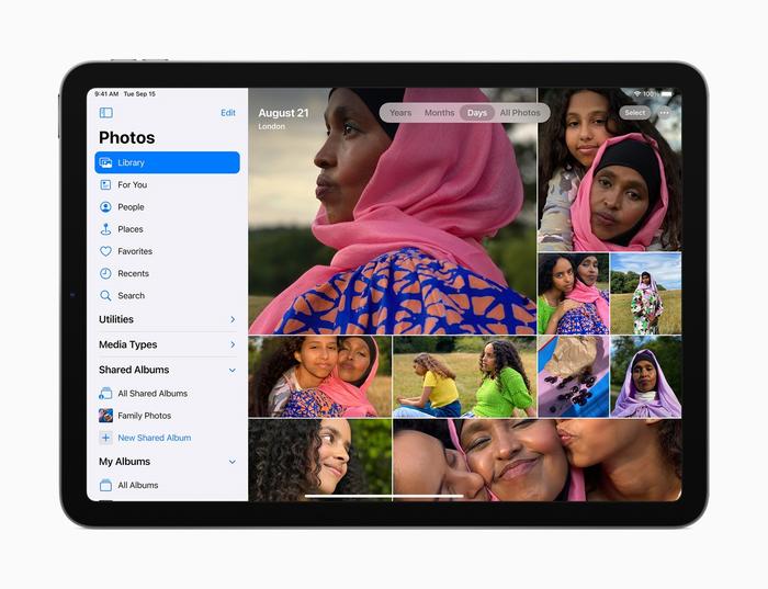 ▲ iPadOS 14 满载众多强大新特性和新功能,赋予 iPad 更加与众不同、灵活多用的体验。