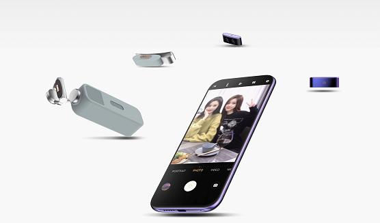 vivo IFEA分离式镜头设计示意图