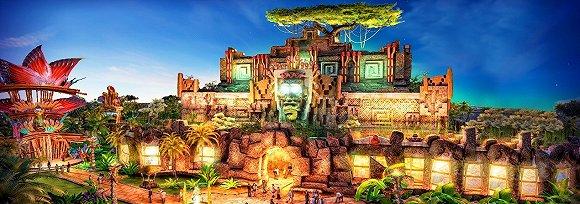 恒大童世界-探险南美区效果图