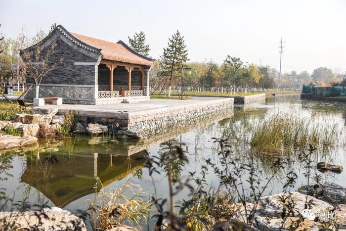 “泗水古巷”景观再现水巷茶棚历史景象