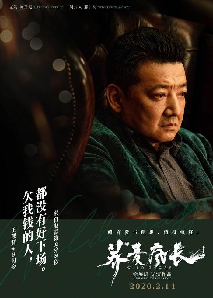 马思纯黄景瑜钟楚曦主演《荞麦疯长》提档2.14 ，多位实力戏骨加盟