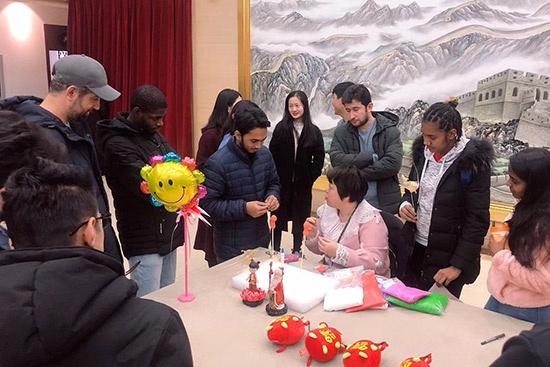 五洲相约 四海迎春 西城区第二文化馆携手北京语言大学共度中国年