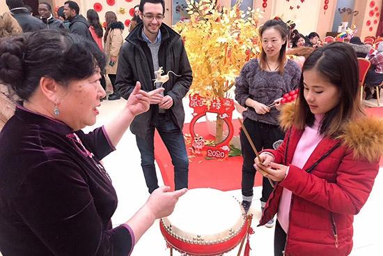 五洲相约 四海迎春 西城区第二文化馆携手北京语言大学共度中国年