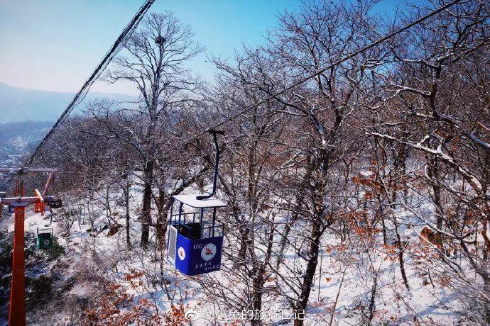 雪后的花果山你见过嘛？漫山雾凇，宛若仙境