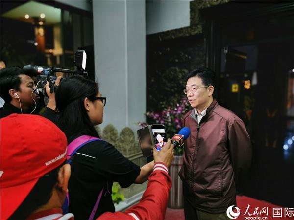 中国新任驻东盟大使邓锡军抵雅加达履新