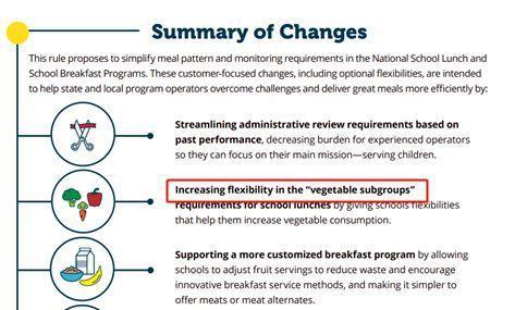 美国农业部提交新校园伙食营养标准提案，网友却闻到了拍马屁的味道