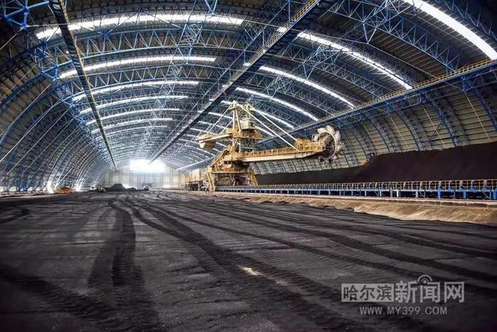 一带一路｜哈电在迪拜建了个世界最大的煤棚……