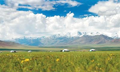蒙古国草原美景。 蒙古国驻华大使馆供图