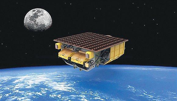 “文昌超算一号”卫星在轨效果图。图片来源:海南现代科技集团