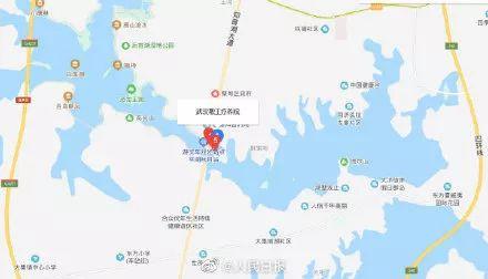 武汉这次新建的专门医院选址丨人民日报微博