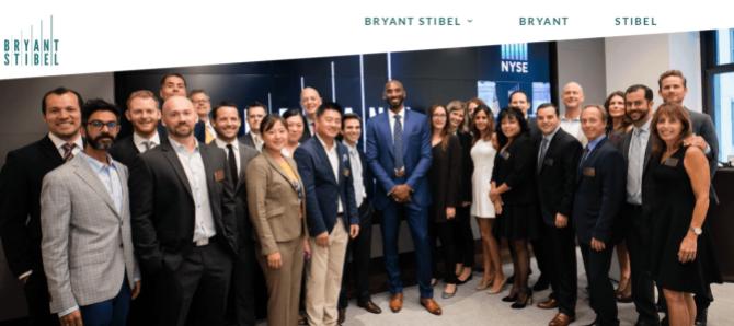 截图自Bryant Stibel官网