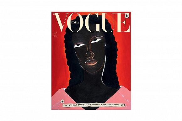 意大利版《Vogue》2020年1月刊封面 图片来源:Vogue