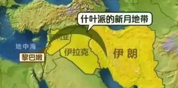 叙利亚,黎巴嫩,伊拉克,伊朗被伊朗实质性团结了起来