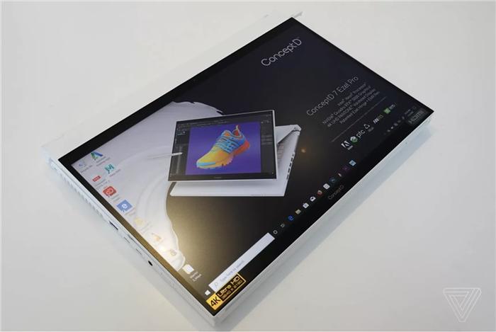 宏碁ConceptD 7 Ezel笔记本发布：缩小版微软Surface Studio