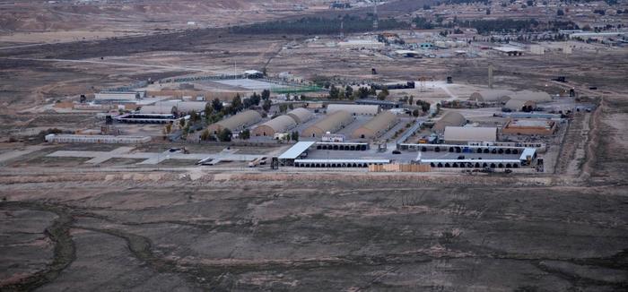 资料图:位于伊拉克库区的阿萨德空军基地