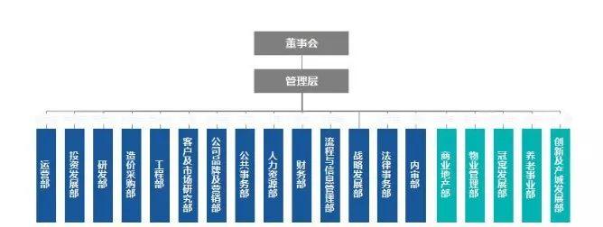 碧桂园、万科、中梁、旭辉、阳光城、龙湖、华润、中南置地等明星房企最新组织架构大盘点！