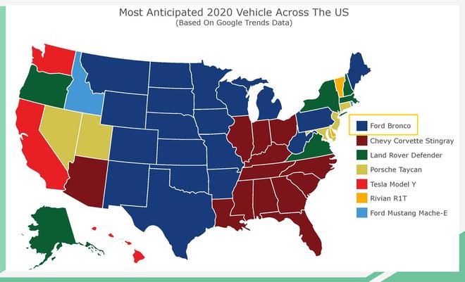 美国消费者最期待的SUV 福特Bronco六月份亮相