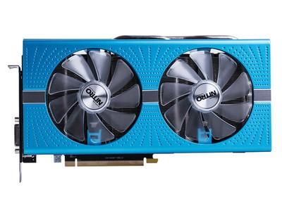 图为:蓝宝石RX 590 8G D5 超白金 极光特别版高清实拍图