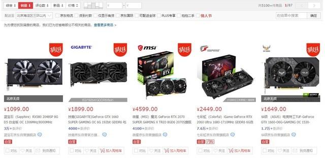 蓝宝石(Sapphire)RX580 2048SP 8G D5 白金版 OC