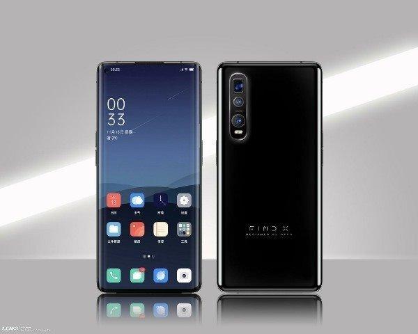 ▲OPPO Find X2渲染图