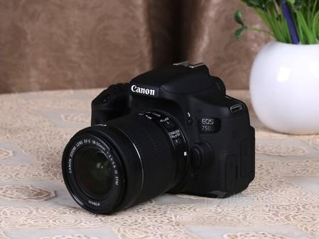图为:佳能 750D套机(18-135mm)