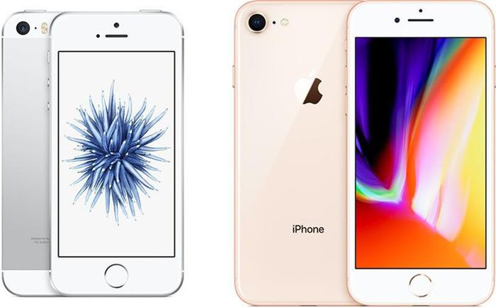 iPhoneSE和iPhone 8