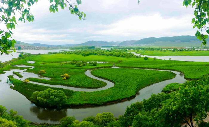 【全域旅游·大德敦化】宅家看美景——雁鸣湖小山村