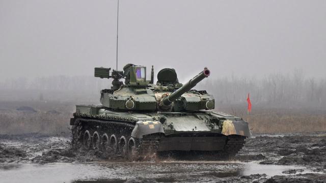 ▲T-84主战坦克