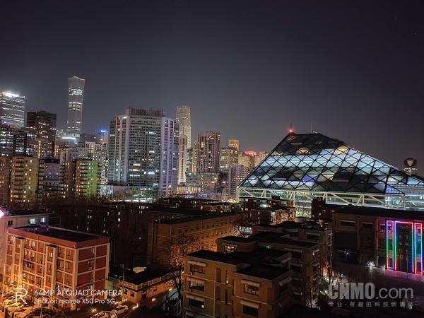真我X50 Pro手持夜景照片