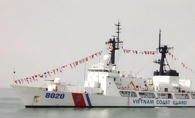 图为越南海警船