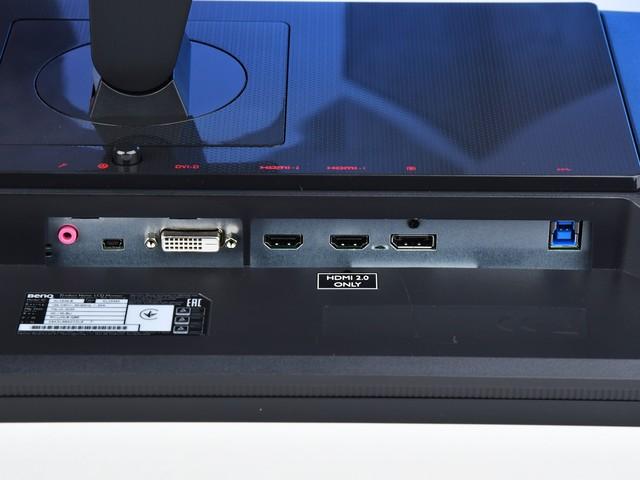 ZOWIE GEAR XL2546S专业电竞显示器底部接口