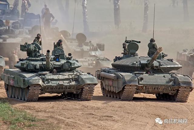 ▲T-90A(左)与T-90M(右)