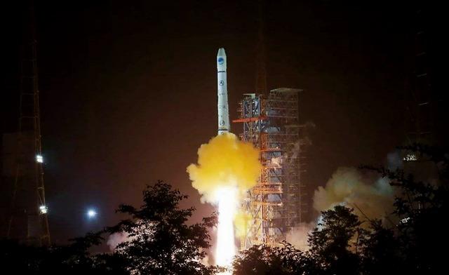 图为北斗卫星发射