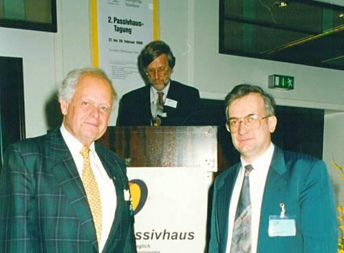 ▲ Bo Adamson 和 Wolfgang Feist,图自 Passipedia