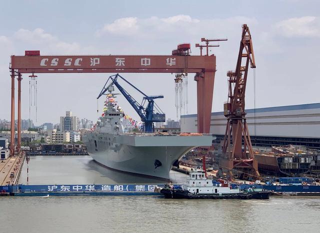 图为075型二号舰