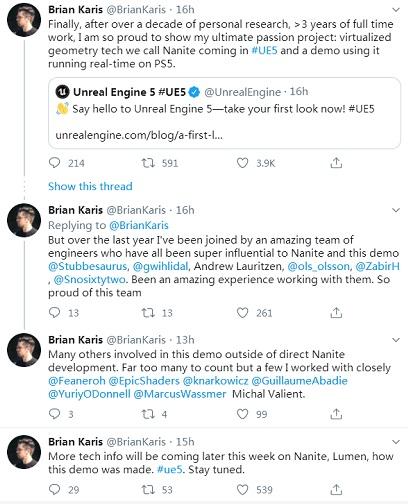 雷锋网注:图为 Brain Karis Twitter 截图