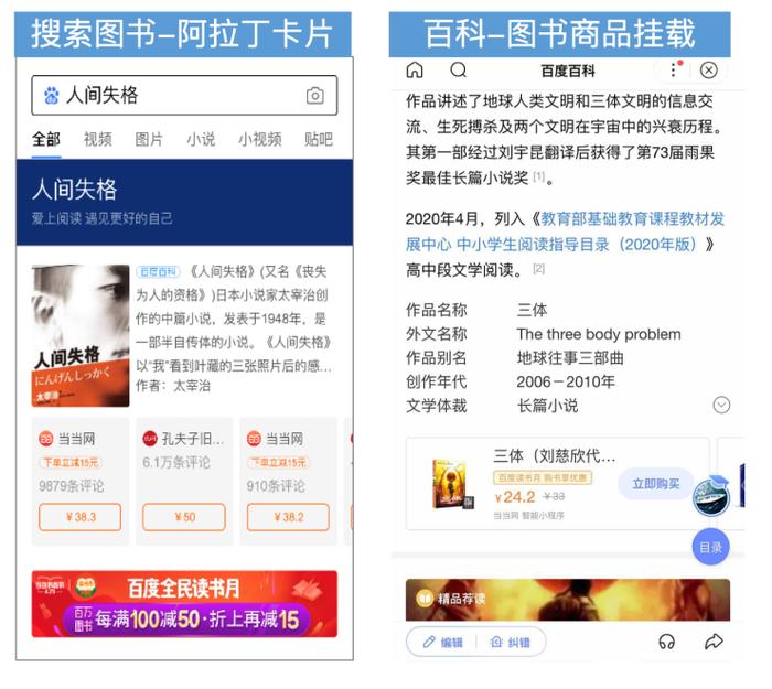 搜索入口下的转化场景