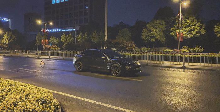 程宇的故障特斯拉Model 3 图片来源:车主提供