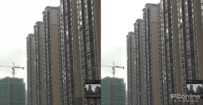 压缩为原图1/4后进行Bigjpg AI放大(左)vs原图