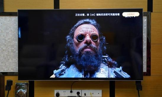 X9000H图像模式设置为“鲜艳”