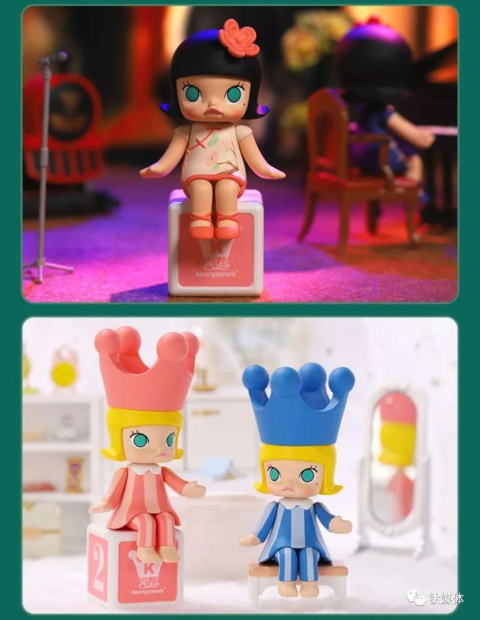 「Molly」开心火车大派对系列,图片来源@泡泡玛特天猫旗舰店