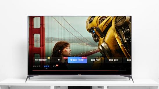X9500H图像模式设置为“电影”