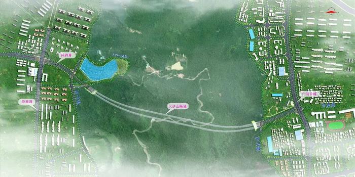 火炉山隧道效果图